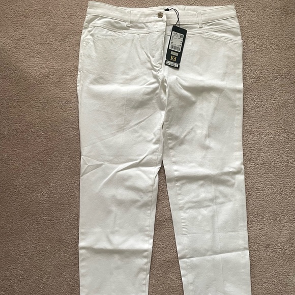 Escada White Women's Pants - Picture 4 of 7